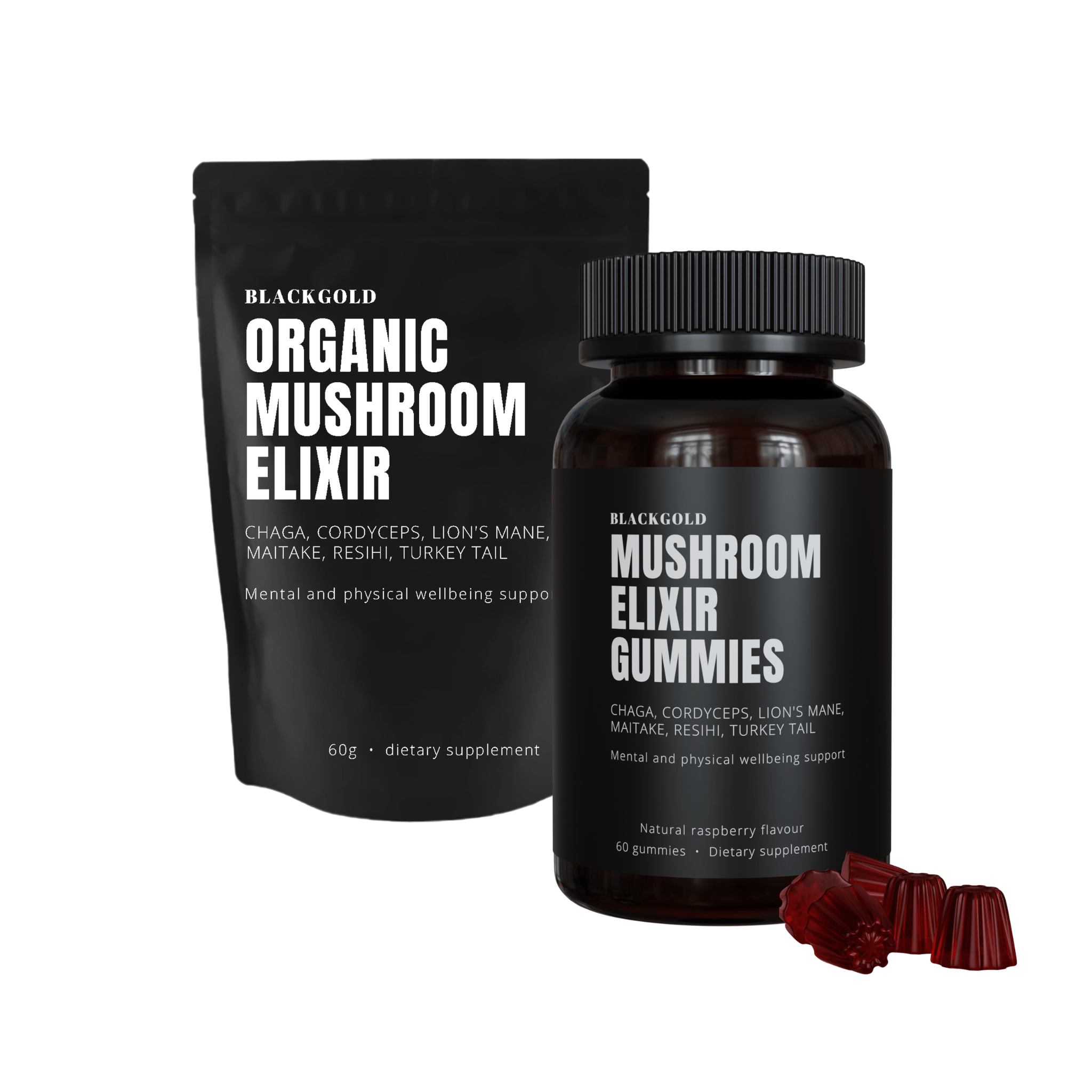 Mushroom Elixir Bundle Blackgold Elixir Australia