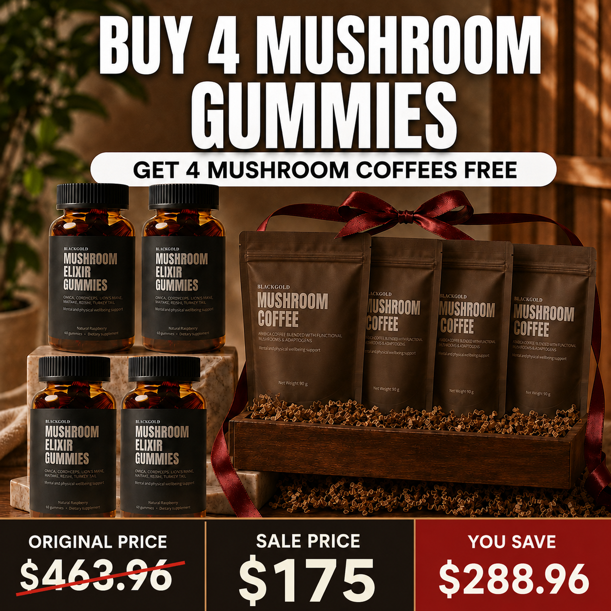 BOGO Gummies + FREE Coffee Bundle