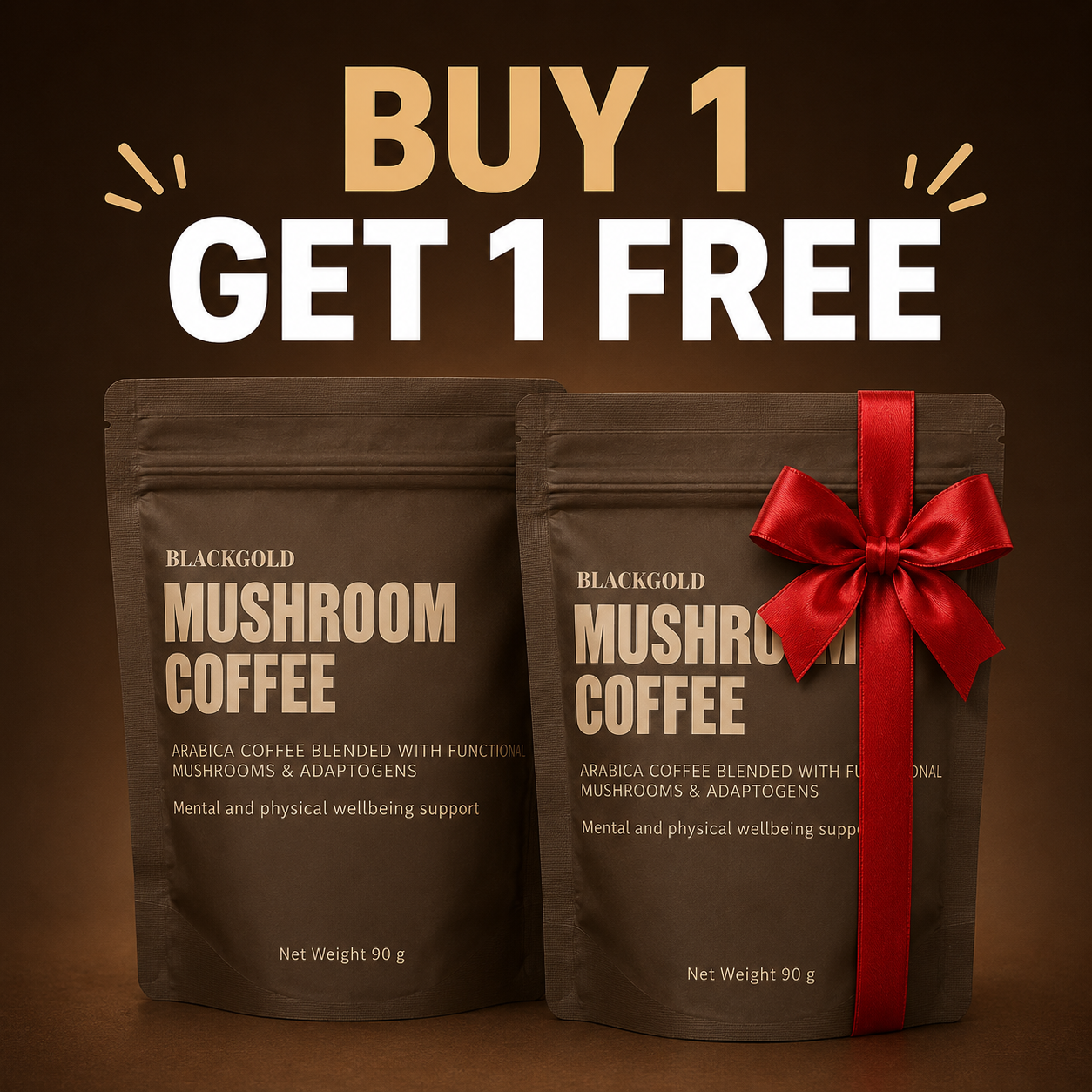Mushroom Coffee 90g Buy 1 Get 1 FREE