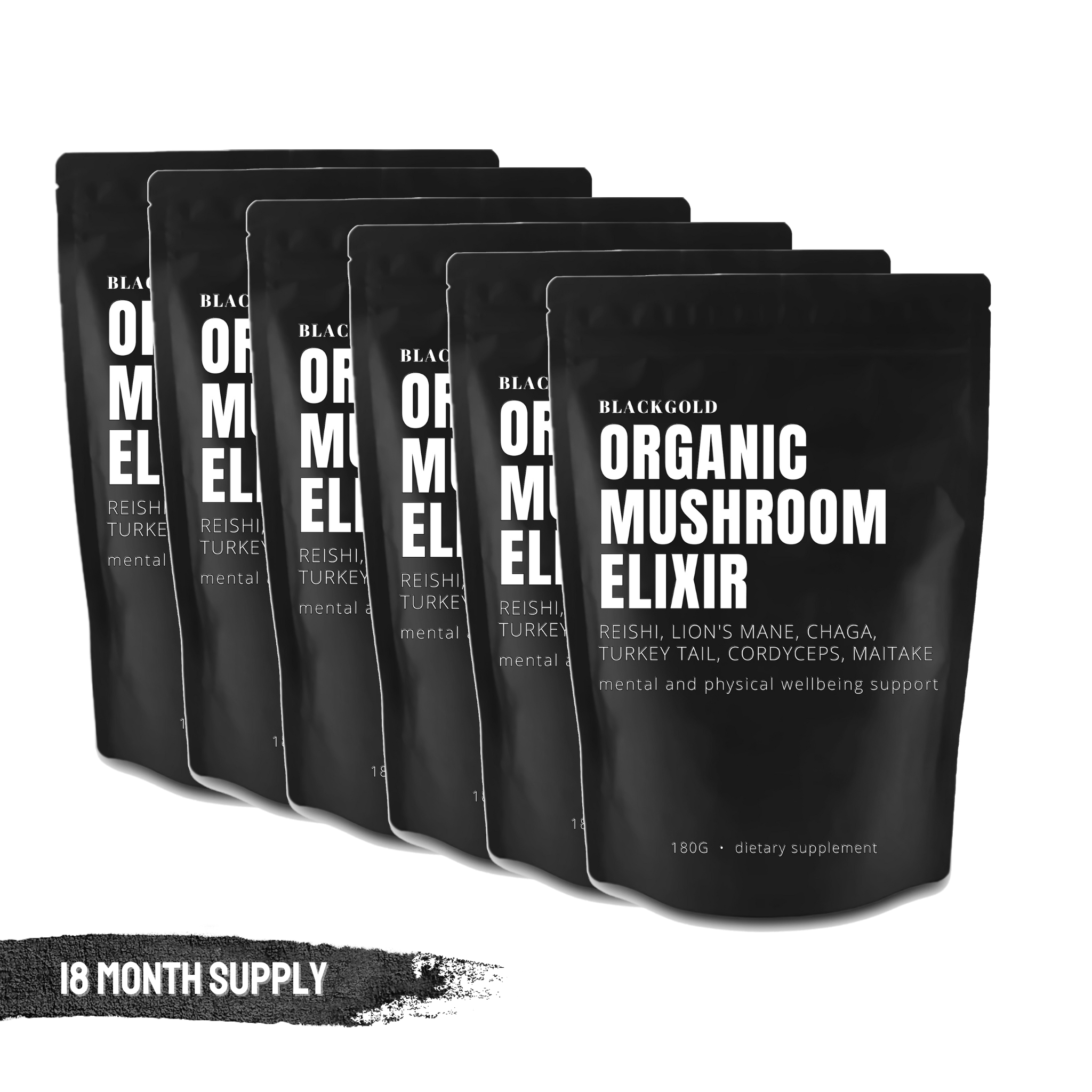 Organic Mushroom Elixir Extract (90 Serving)