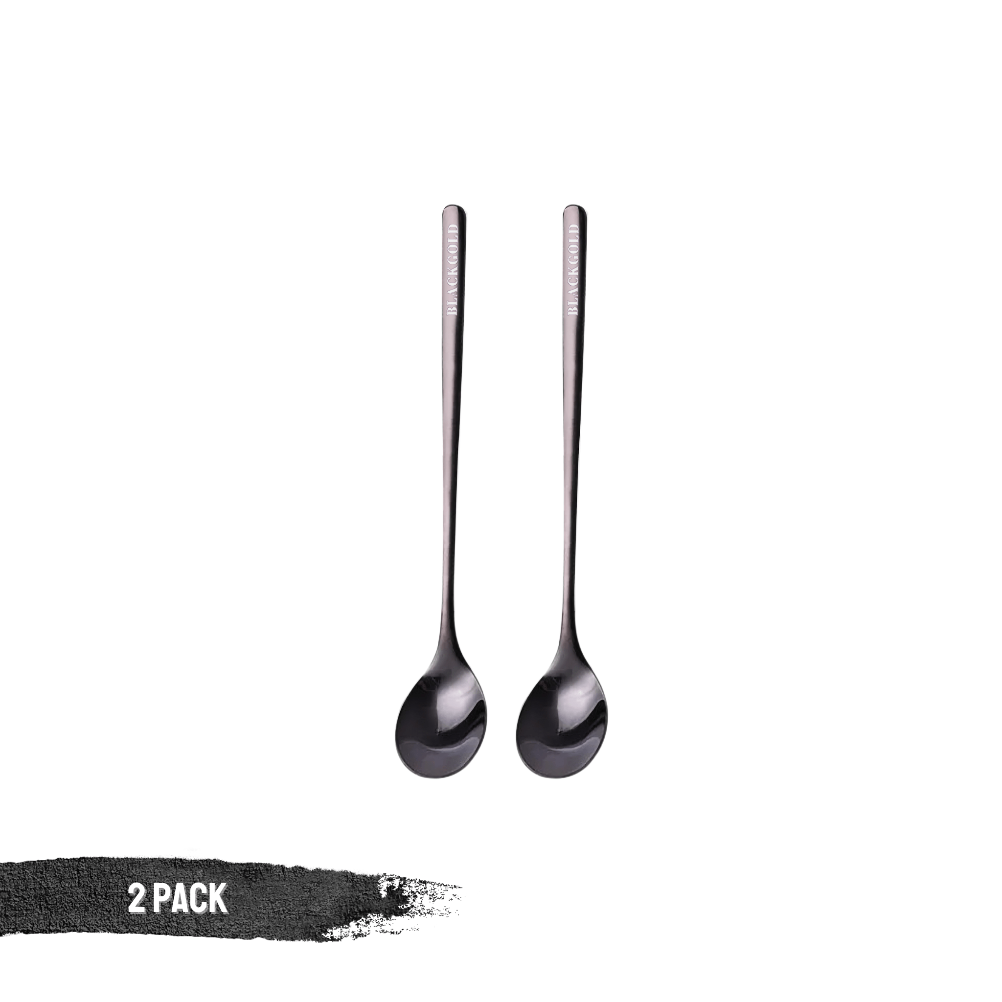 Blackgold Metallic-Black Spoon