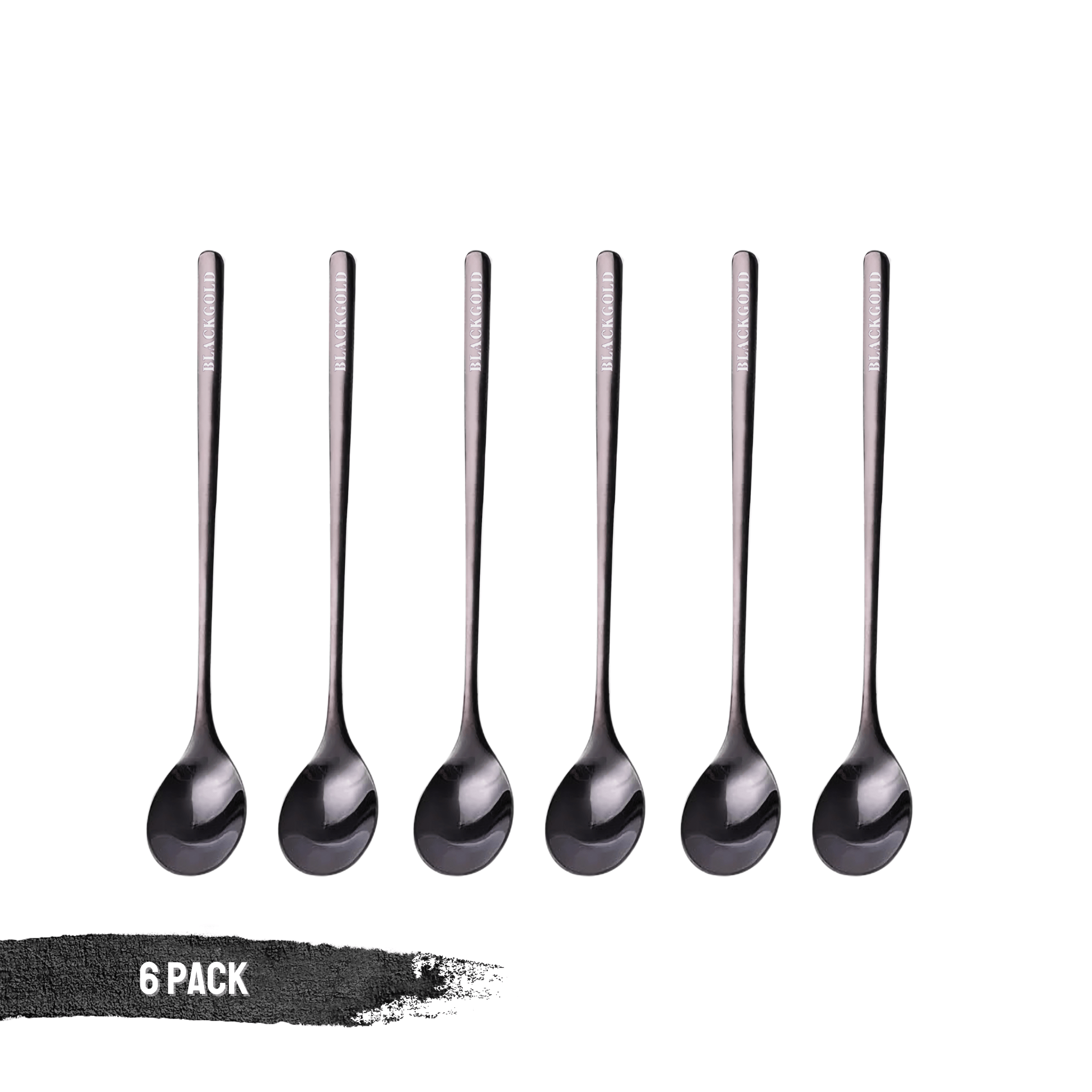 Blackgold Metallic-Black Spoon