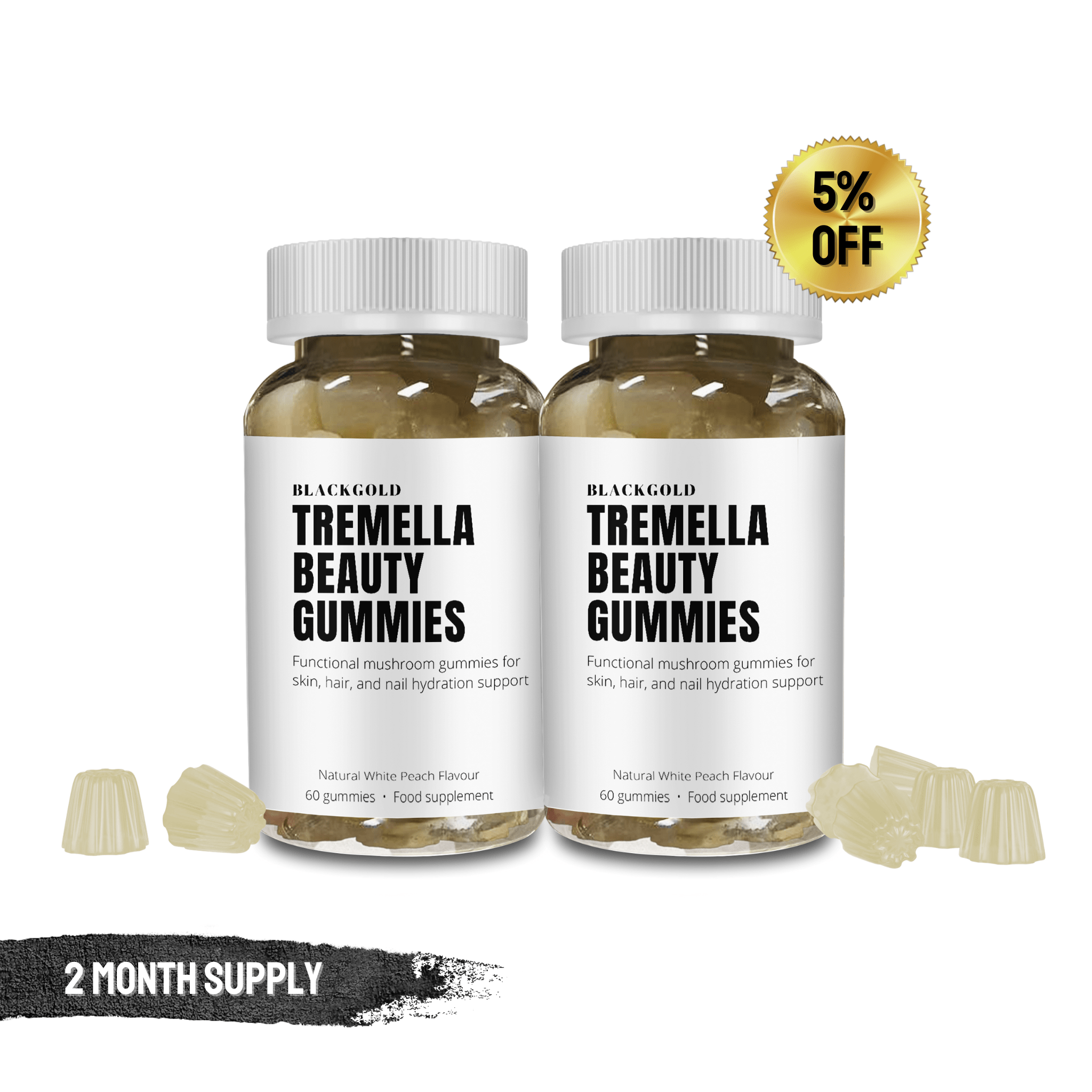 Tremella Beauty Gummies + Free Luxury Hardware Kit