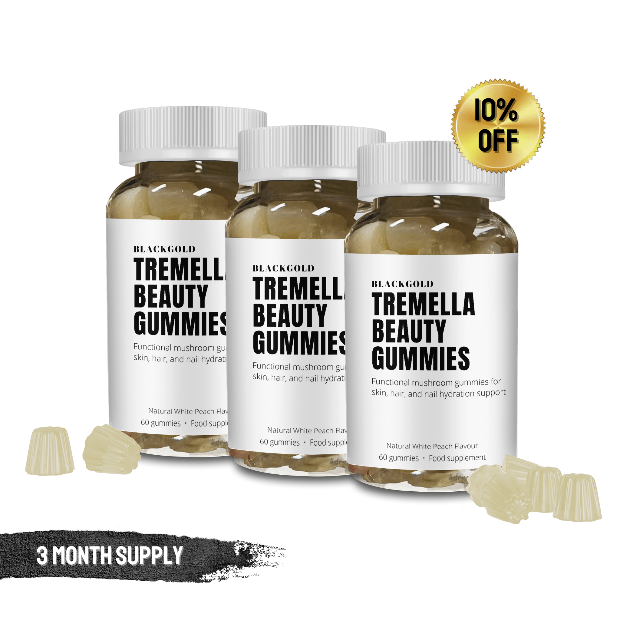 Tremella Beauty Gummies + Free Luxury Hardware Kit