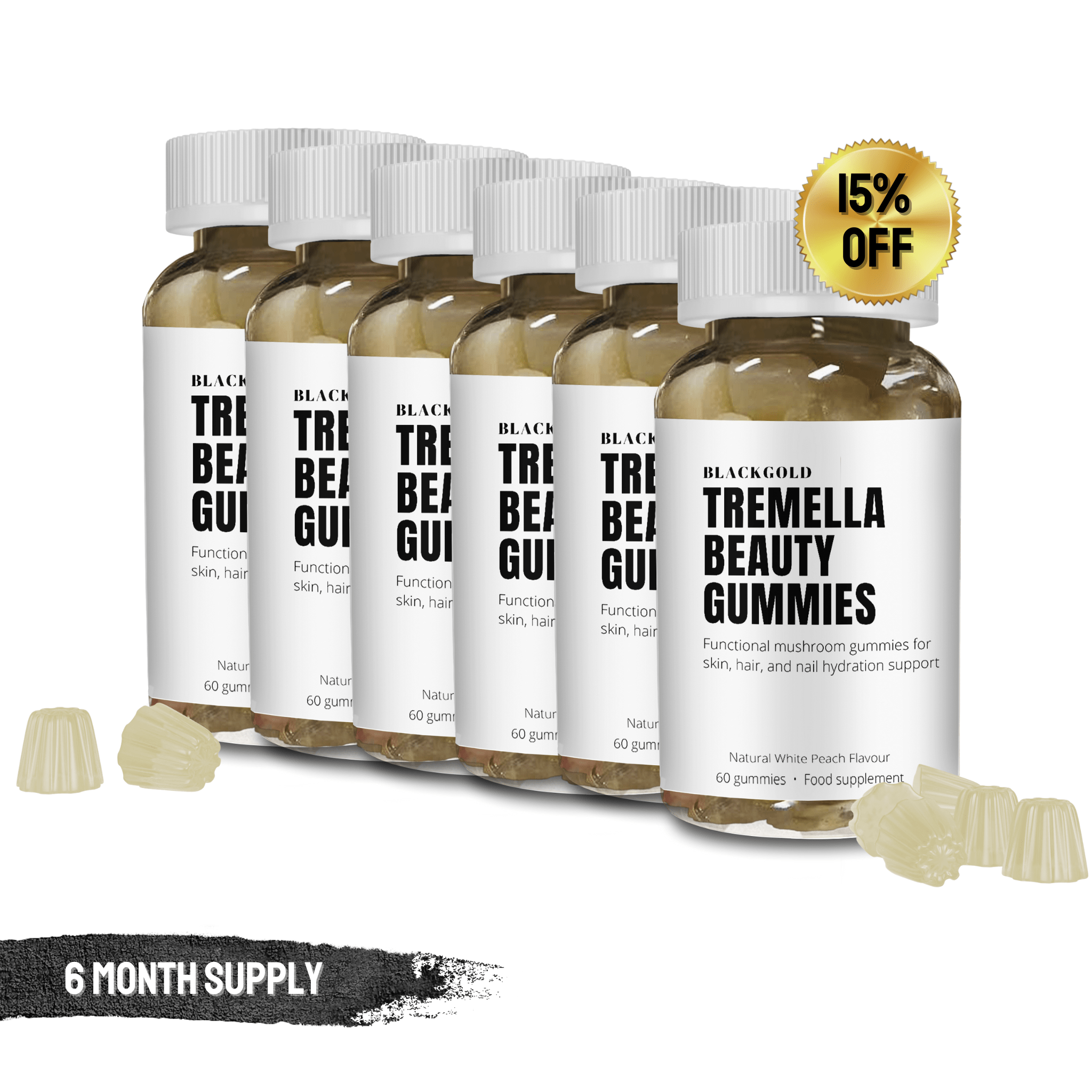 Tremella Beauty Gummies + Free Luxury Hardware Kit